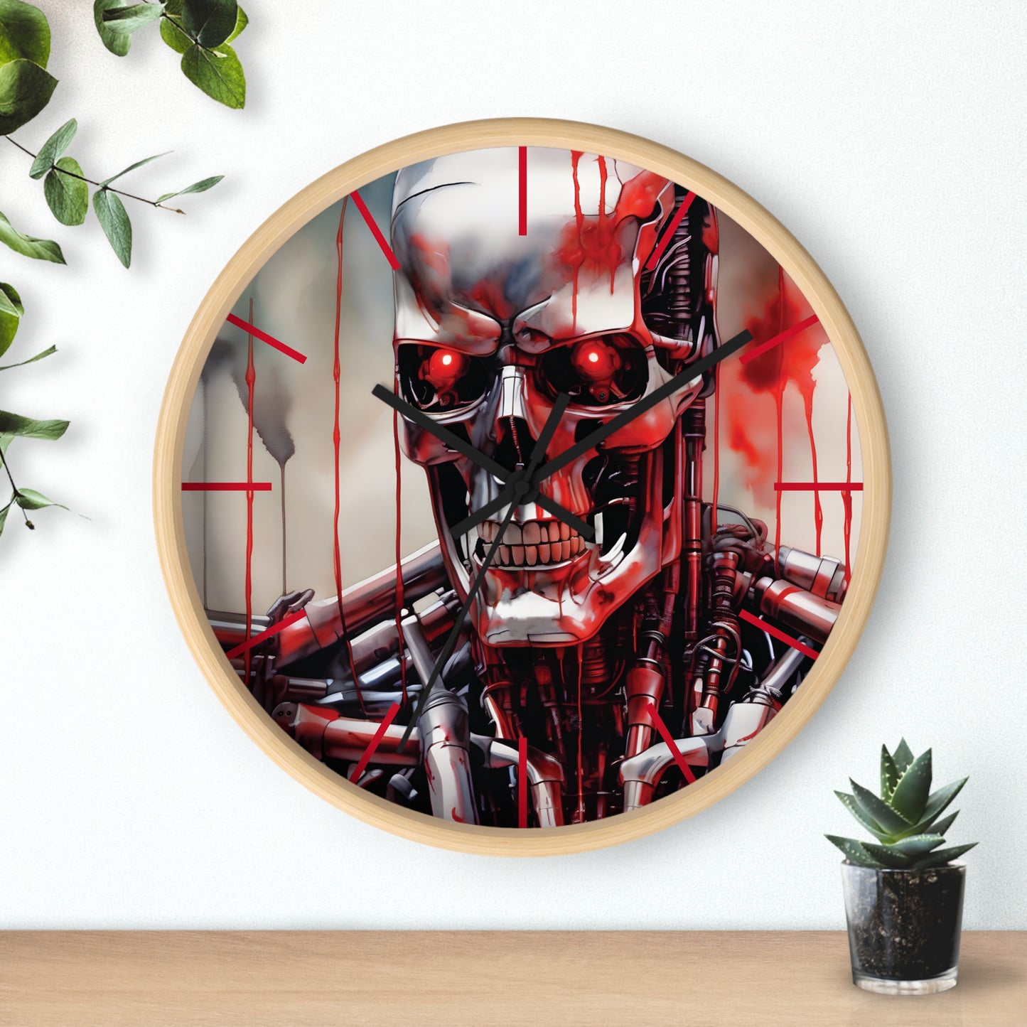 Terminator Wall Clock