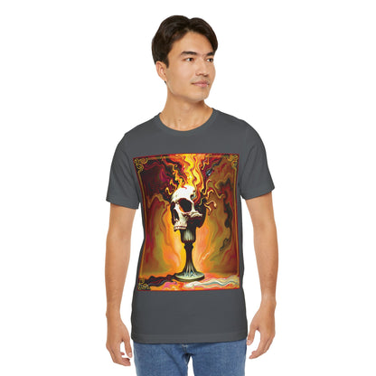 Colorful Exploding Skull Tee