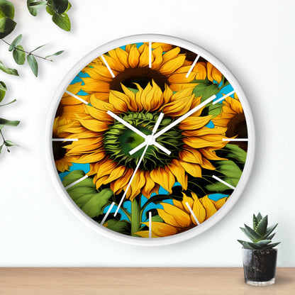 Sunflower Wall Clock