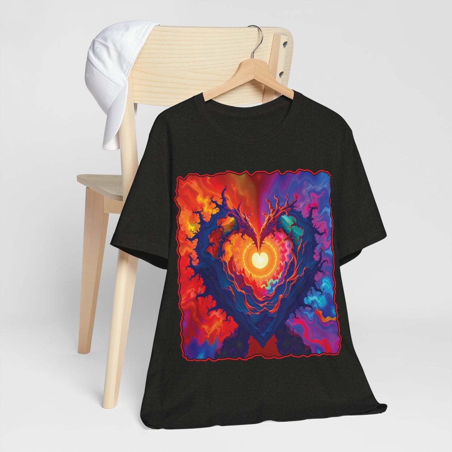 Colorful Heart Tee