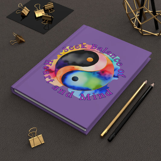 Yin Yang Hardcover Journal