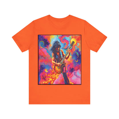 Guitarist Psychedelic Tee