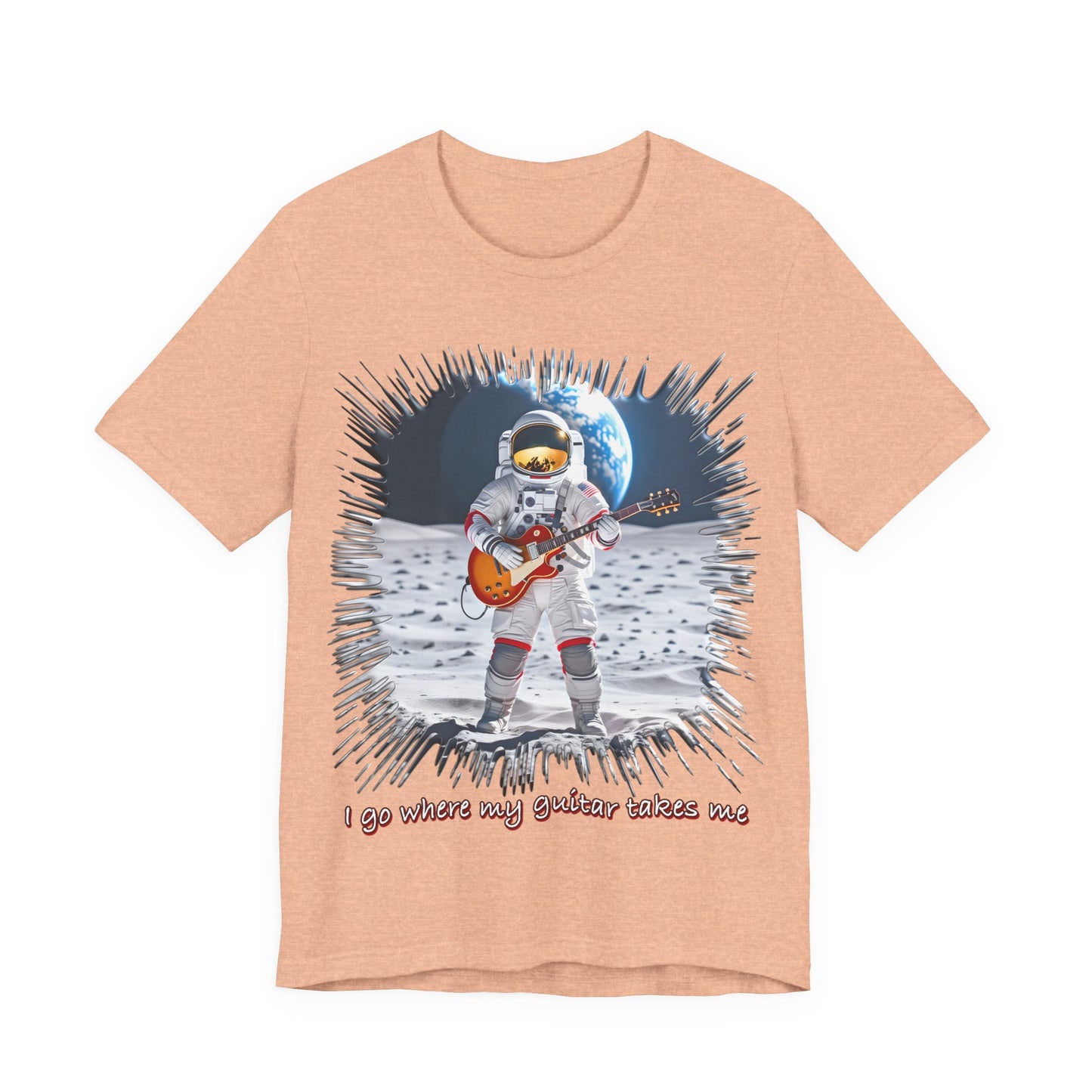 Astronaut Guitar Tee