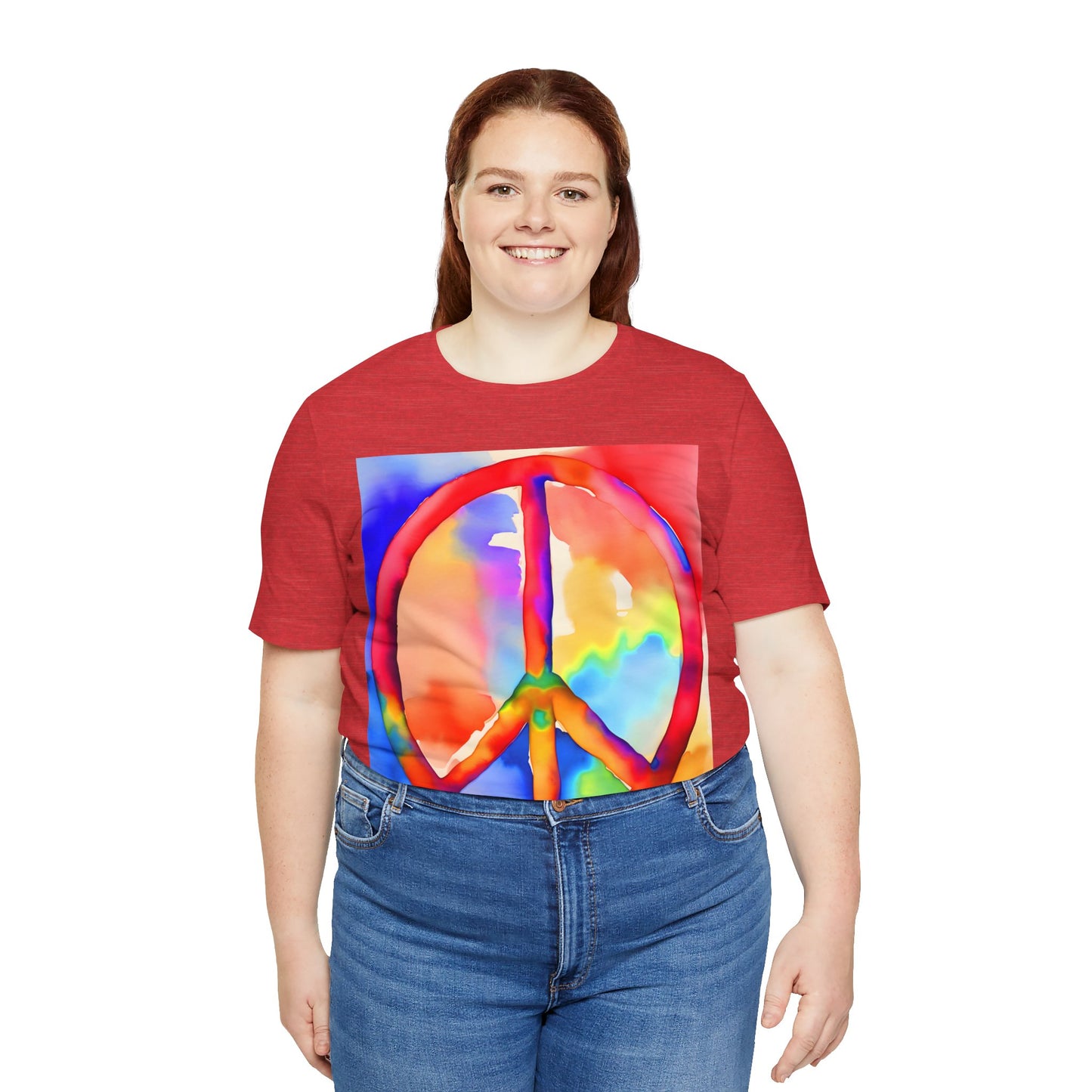 Peace Sign Vibrant Tee