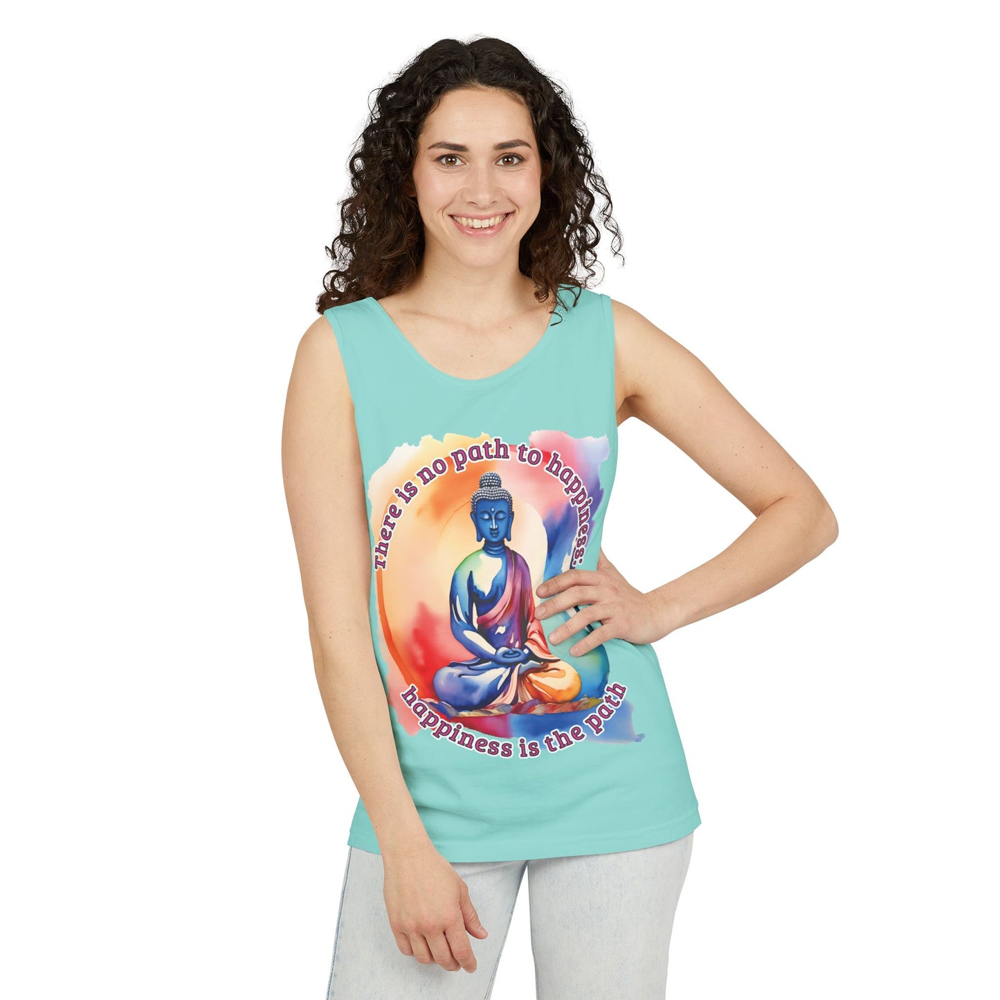 Buddha Happiness Tank Top