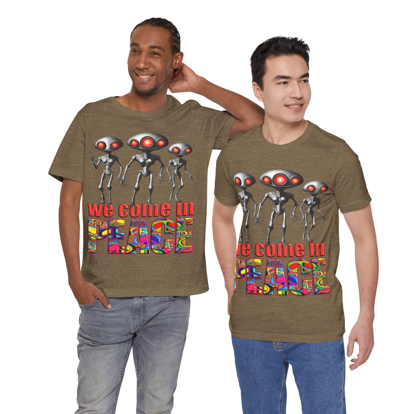 Aliens Come in Peace Tee
