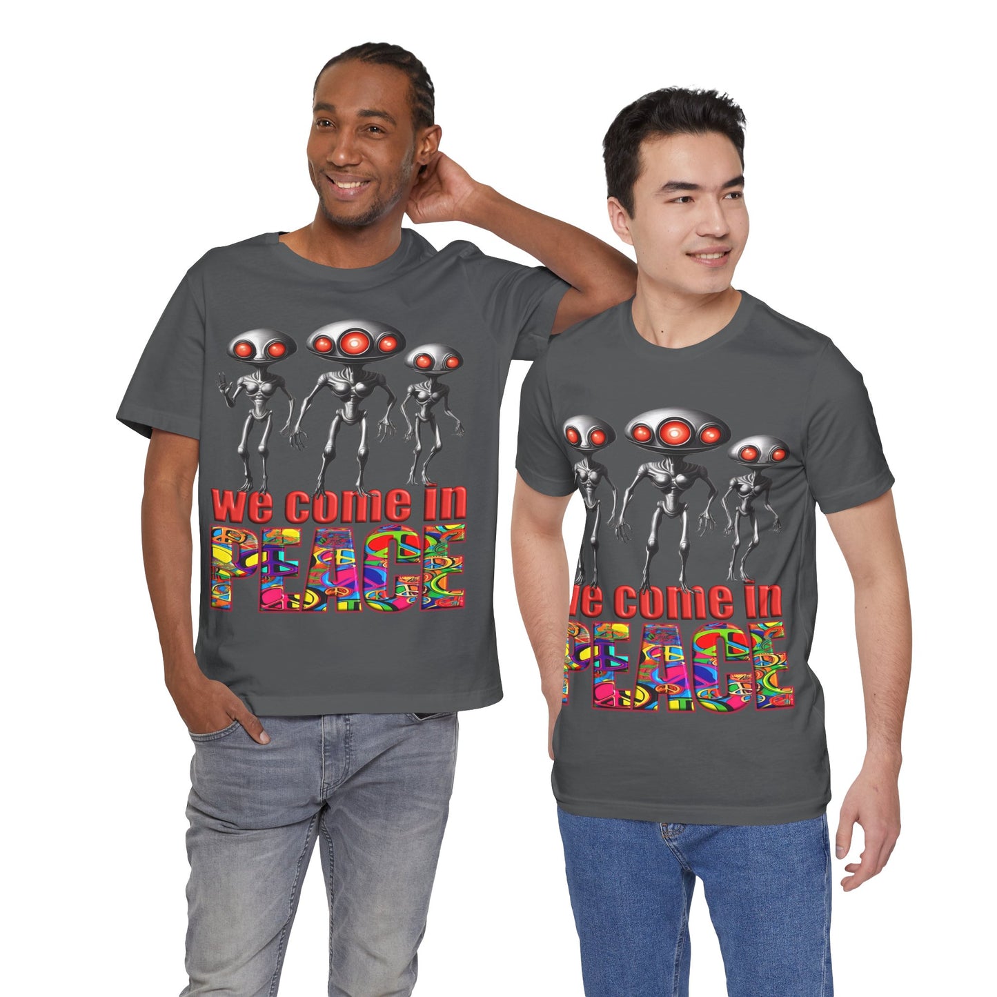 Aliens Come in Peace Tee