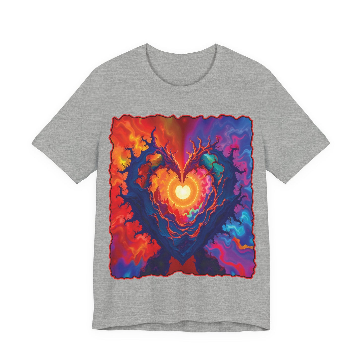 Colorful Heart Tee