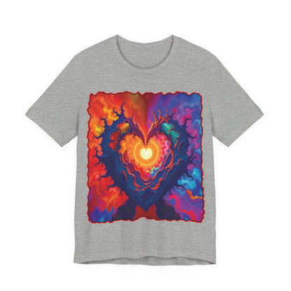 Colorful Heart Tee