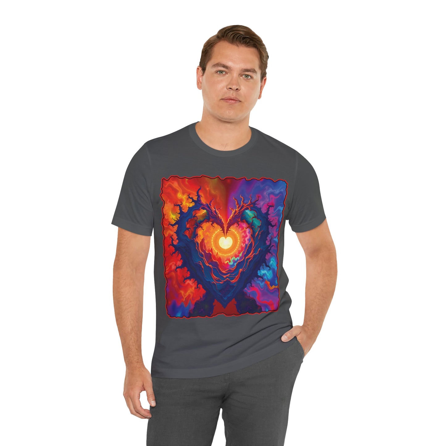 Colorful Heart Tee