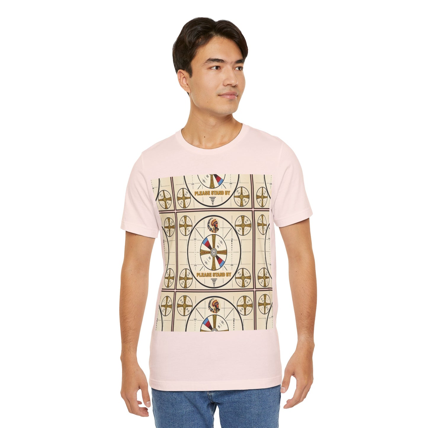 Retro TV Test Pattern Tee