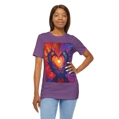 Colorful Heart Tee