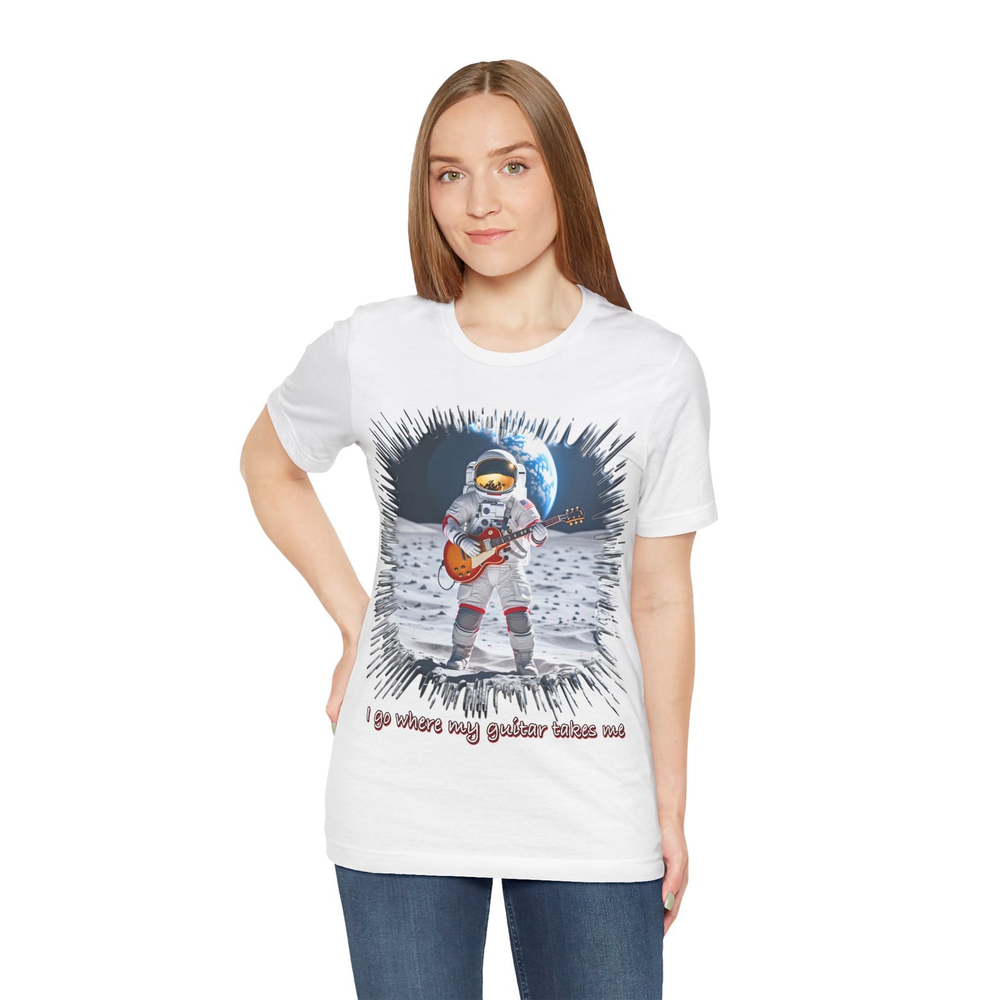 Astronaut Guitar Tee