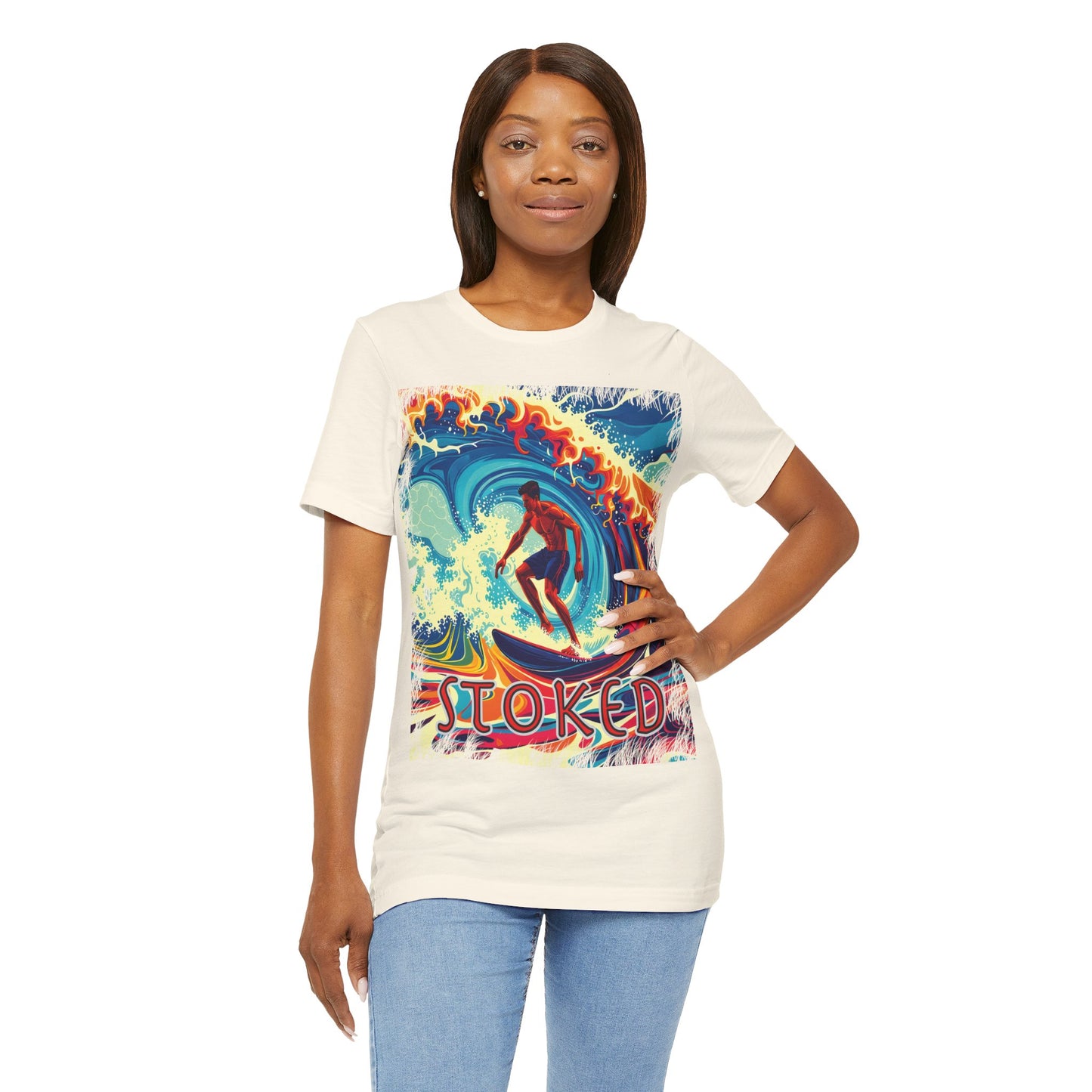 Psychedelic Surfer Tee